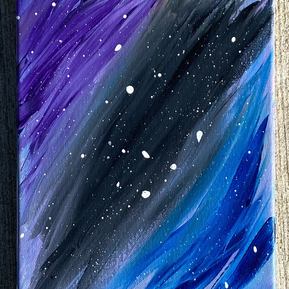 💫Galaxy💫 acrylic painting on canvas